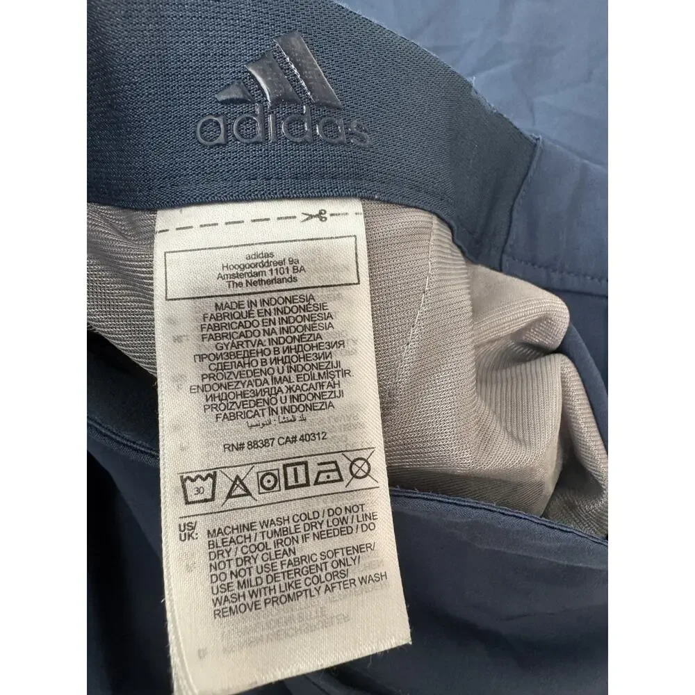 Adidas Ultimate 365 Primegreen Golf Shorts Men 36 Blue Performance GM0323